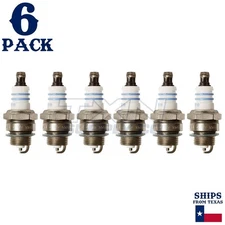 6 Pack Bosch 7547 WSR6F Copper with Nickel Spark Plugs