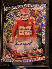 2025 PANINI PRIZM #177 SILVER SCOPE PRIZM AUTOGRAPH /50 TRENT McDUFFIE🔥