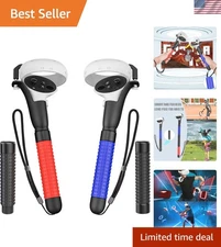 Enhanced VR Game Handle Accessories for Quest 2 Controllers - Immersive Gameplay