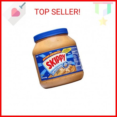 SKIPPY SUPER CHUNK Extra Crunchy Peanut Butter, 64 Ounce
