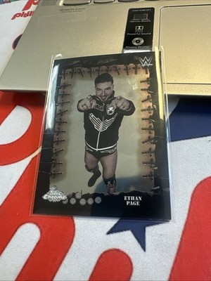 2025 Topps Chrome Cactus Jack WWE Ethan Page Famed Phantoms #FMP-9 NXT