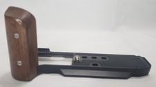 SmallRig L-Shape Mount Plate with Wooden Handle for Fujifilm X-M5