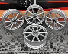 4 x AUDI A1 S Line Silver Edition ALLOY WHEEL AUDI A1 18 Inch Rim 8X0601025BP