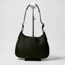 Coach Authentic Green Haircalf Modern Vintage...