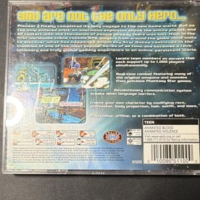 SEGA Phantasy Star Online Dreamcast Action RPG (T) NTSC-U/C 2000