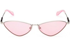 Adidas OR0084 16Y Silver Cat Eye Metal Sunglasses Frame 61-14-140