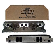 Chrysler 318 340 360 Magnum Heads With La Intake Bolt Pattern Bare 