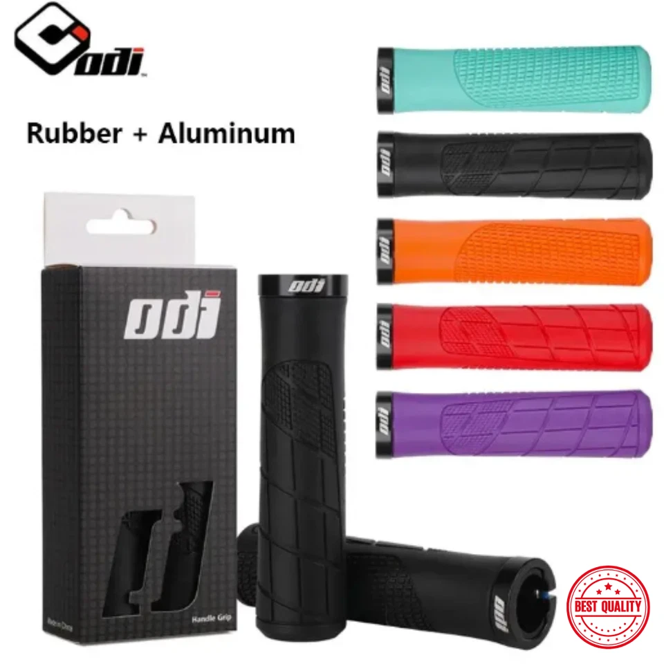ODI Rubber MTB Bike Grips Handle Anti-Slip Shockproof for 22.2mm Lock-On Grips - Image 2 of 4