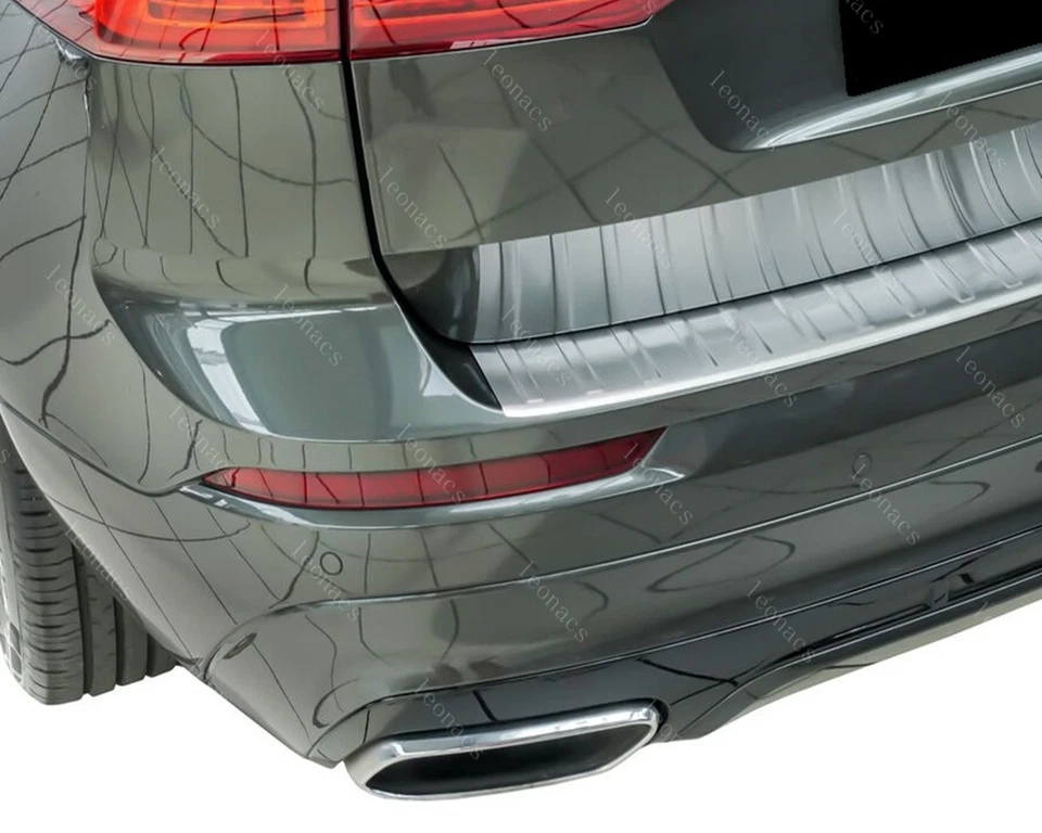 Per VOLVO XC60 II 2017-SU Cromato Protezione Paraurti (Spazzolato) ACCIAIO - Imagen 2 de 4