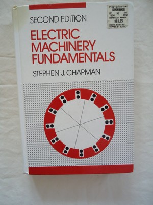 Electric Machinery Fundamentals - hardcover Stephen J. Chapman