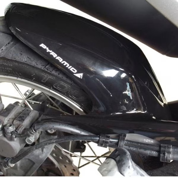 Pyramid Motorcycle Hugger Gloss Black - Yamaha XT1200Z Super Tenere