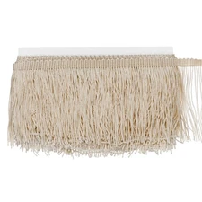 Chainette Fringe Trim, 5 Yards of 4" Polyester Braid Tassel [Mica]