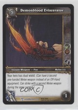 2008 World of Warcraft TCG: March of the Legion Demonblood Eviscerator #280