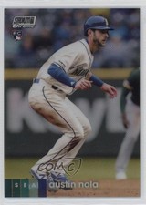 2020 Topps Stadium Club Chrome Refractor Austin Nola #186 Rookie RC 0zg6