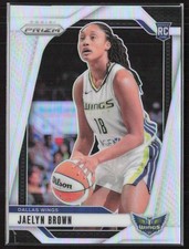 2024 Panini Prizm WNBA #31 Jaelyn Brown Silver Prizms Dallas Wings (A2)