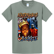 NEW RETRO KINGS x SWOD RAP ICON BOOTLEG STONE GREEN Tee Shirt SM-4XL MADE IN USA
