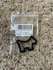 Scotty Cameron Black ScottyDog Key Fob Rubber Keychain Gallery NEW