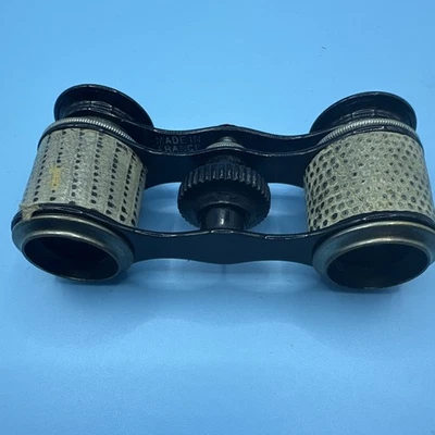 Opera Glasses with Polka Dot Pattern Made In France - Image 1 of 4