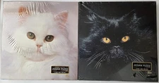 1977 Springbok “Midnight Magic" Black Cat & Snowball Two 500 Piece Puzzles New 