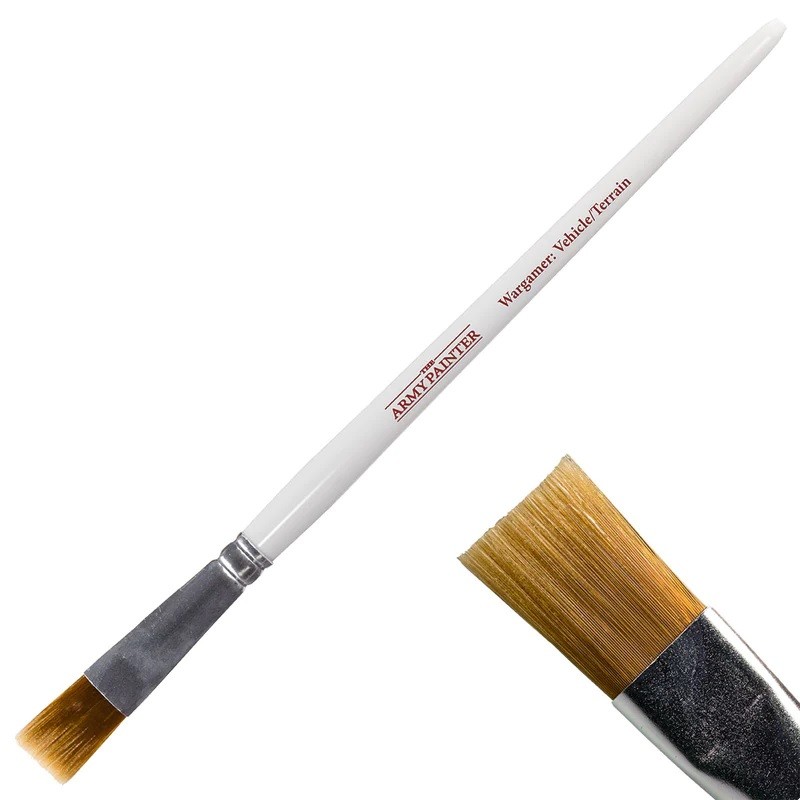 The Army Painter BNIB Wargamer Brush: Vehicle & Scenery