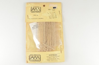 AM Models HO Pallets Skids Kit 36 Pack - 501-36