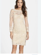 Soutache Mesh Sheath Dress JS Collections 