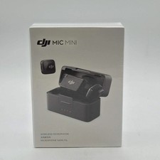 DJI Mic Mini Wireless Omnidirectional Mic System 2 TX, 1 RX, Charging Case 