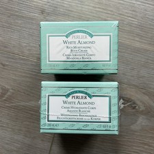 New Perlier WHITE ALMOND Cream MOISTURIZING BODY CREAM 6.8 oz