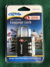 Cloudz TSA Combo Luggage Lock
