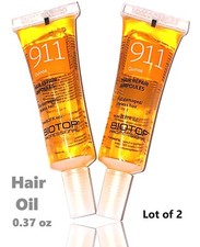 Biotop Professional 911 Quinoa Hair Repair Oil Treatment Ampoules LOT OF 2