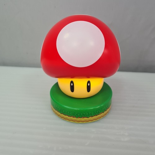 Nintendo Super Mario Bros. Super Mushroom Light Green Collectable Toy X 2 - Picture 2 of 10