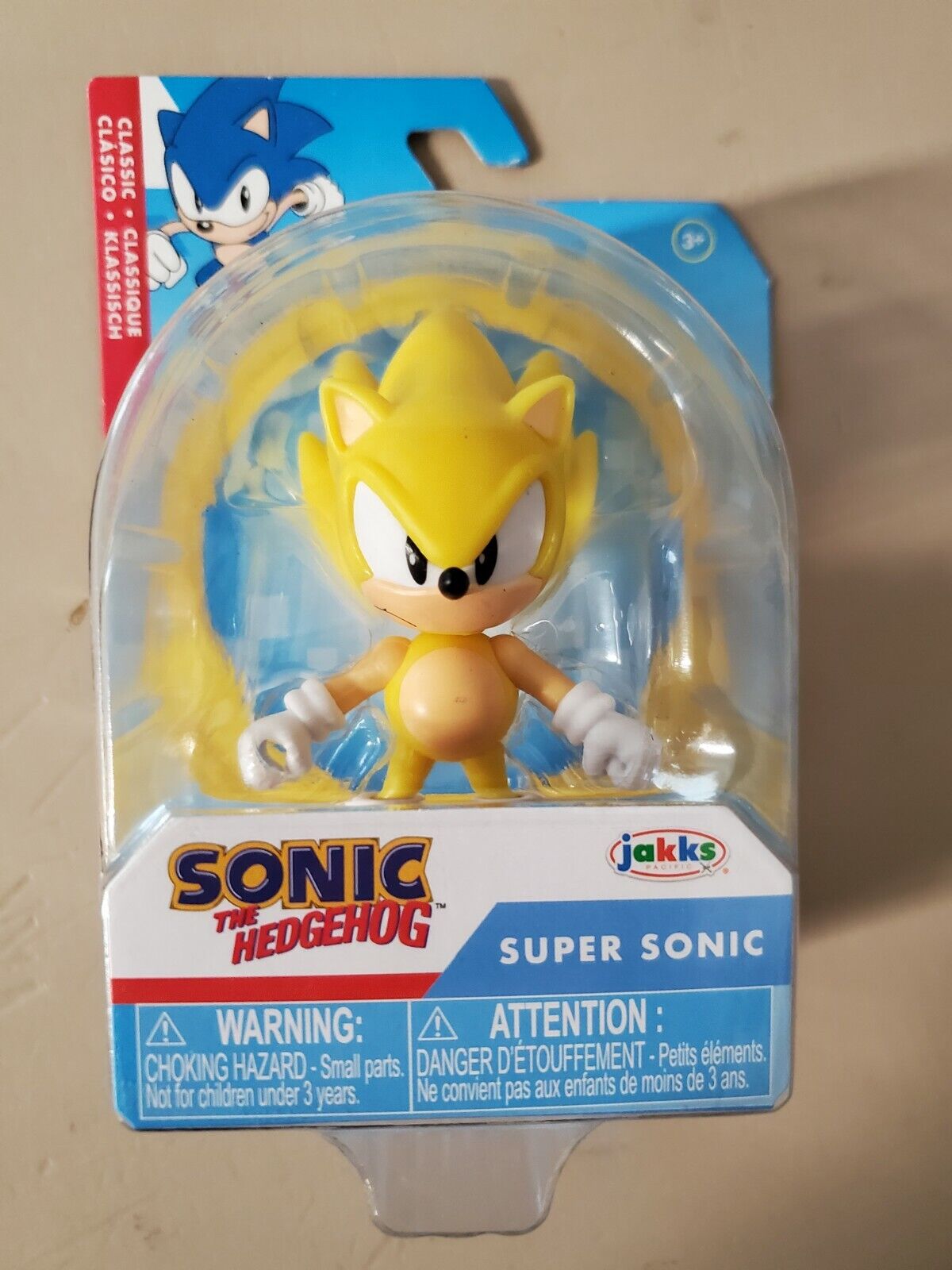 Boneco Sonic Jakks Pacific Sonic Classico Moeda 10