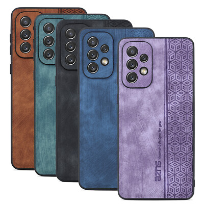 #ad #ad Hot For Samsung Galaxy A53 A16 A15 Slim Fit PU Leather TPU Bumper Phone Case $9.57