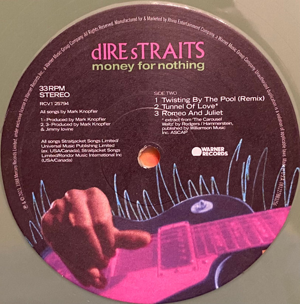 Dire Straits - Money For Nothing 2023 2xLP, Comp, RM, Gre