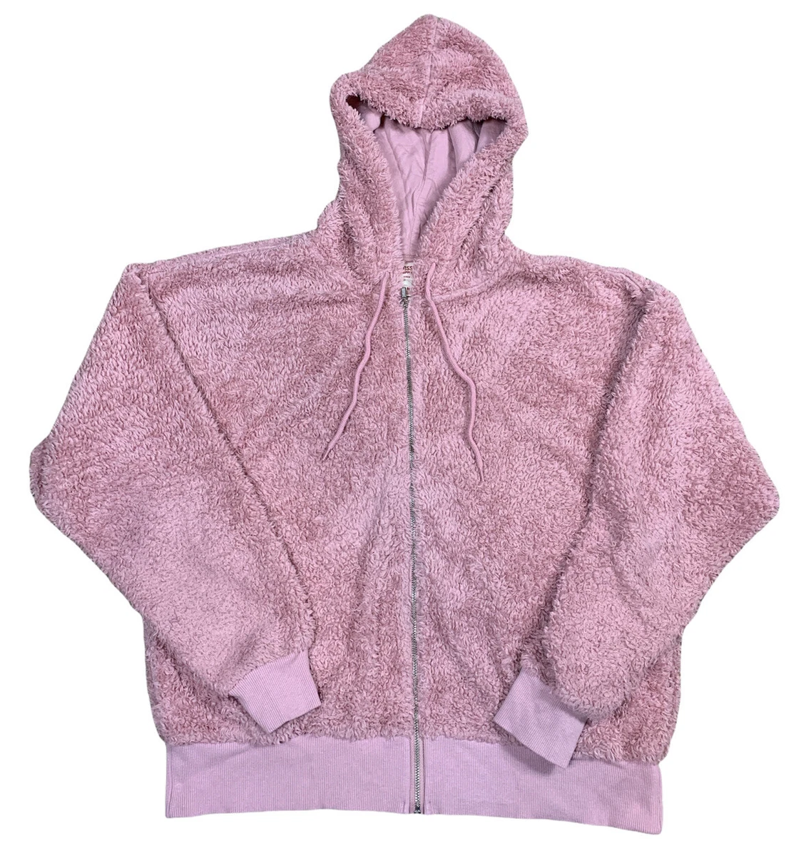 Sherpa shop pink hoodie