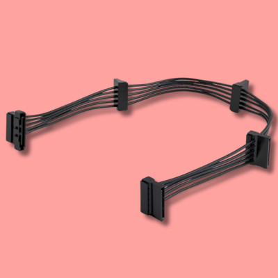 SATA Power Splitter Adapter Cable, 1 SATA to 4x SATA