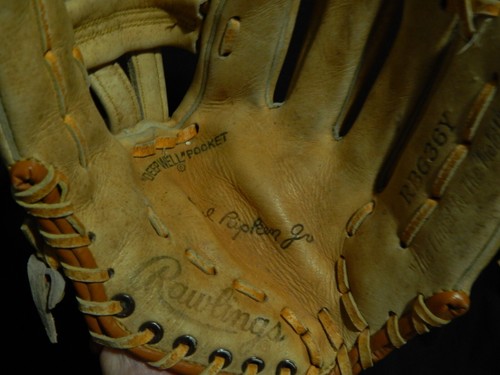 Guante de béisbol Cal Ripkin Jr ~ Rawlings #RBG36Y (EE. UU.) "¡El mejor del campo!" - Imagen 7 de 11