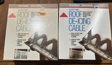 (2) Easy heat electric roof de-icing cables ADKS 500. 2- 100 foot cables. New