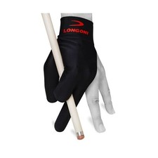 Longoni Billiard Pool CUE Glove - Black - One Size fits All