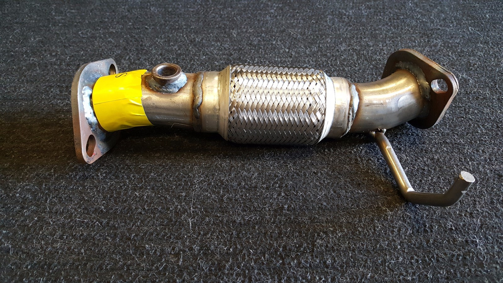 62132 FRONT EXHAUST FLEX PIPE FITS 20112013 HYUNDAI SONATA 2.4L ENG eBay