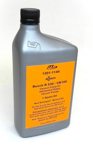VM100 Busch R-530 Vacuum Pump Oil 1 Quart Bottle for Vacuum Pumps - Picture 9 of 10