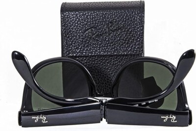 Ray Ban Folding Wayfarer RB4105 601/50 Black Sunglasses