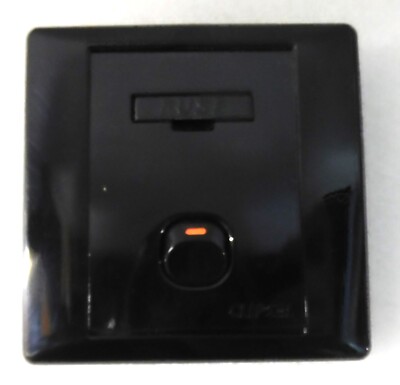 CLIPSAL 250V ABGESICHERTER SPORN DOPPELPOLIGER SCHALTER ELEKTRISCH SCHWARZ WOHNMOBIL BOOT 13A