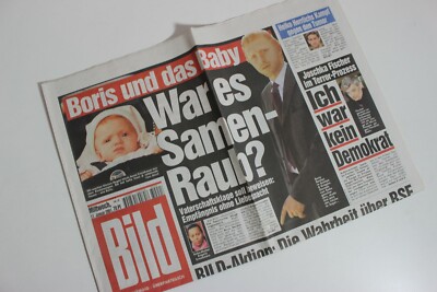 BILDzeitung 17.01.2001 Januar 17.1.2001 Geschenk 19. 20. 21. 22. 23. Geburtstag