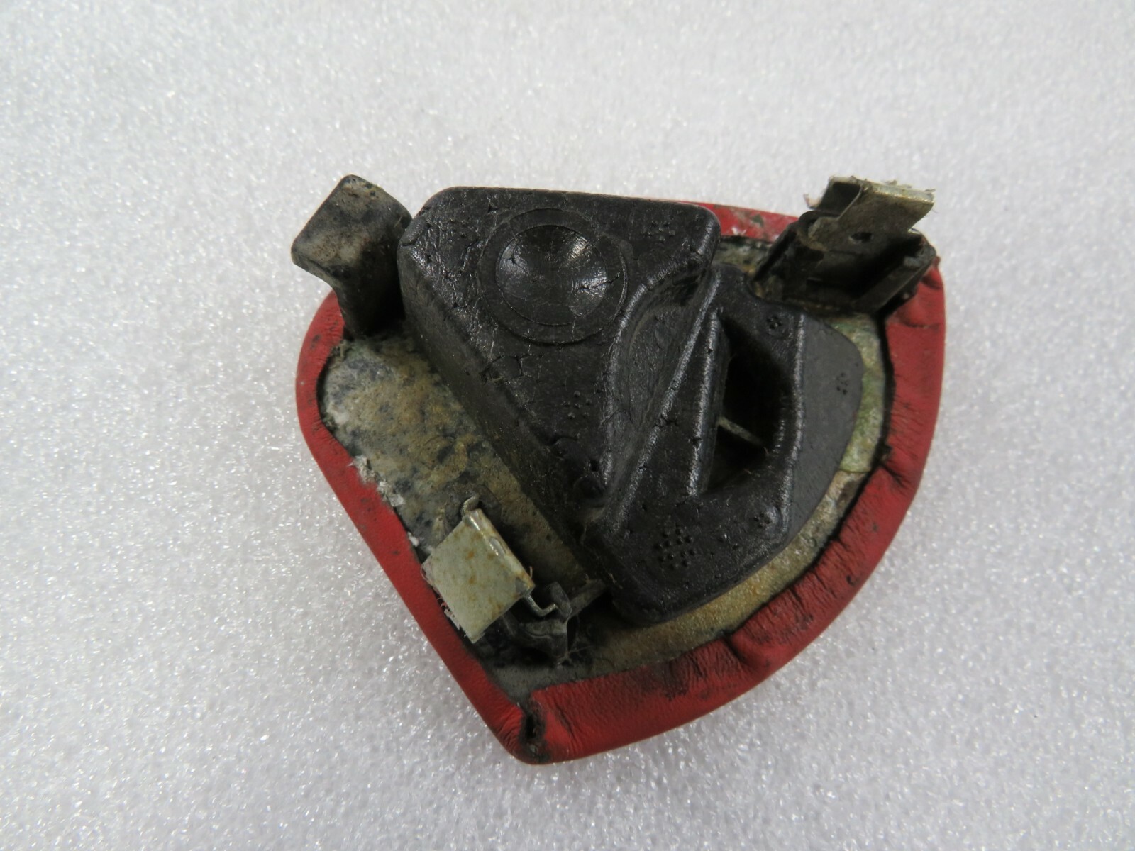 Ferrari California, LH Rear Seat Belt Cap Cover, Red, Used, 82313600