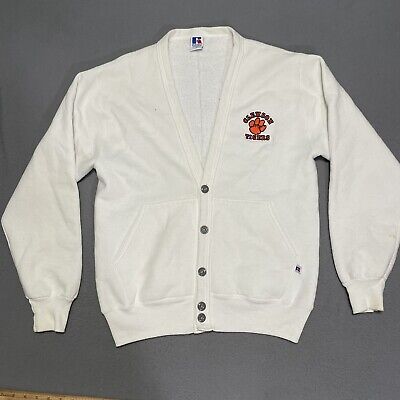 Vintage Russell Athletic Clemson Tigers Sweatshirt Cardigan Vintage Russell Athletic Clemson Tigers Sweatshirt Cardigan