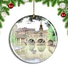 UK England Bath River Avon Christmas ornament city travel souvenir