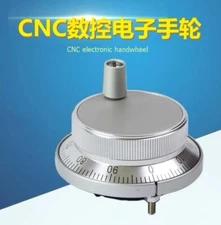 Handwheel CNC Pulser 60/80mm 5/12V 4/6Pins Manual Pulse Generator Rotary Encoder