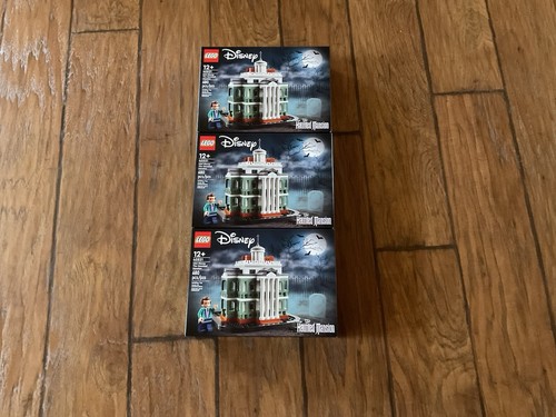 Lot Of 3 Lego Disney The Haunted Mansion New 40521