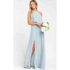 Show Me Your MuMu Sz S Maxi Halter Dress